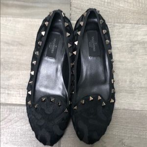 Valentino Garavani Rockstud Smoking Slipper